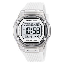 Skmei 2689WTTP white-transparent