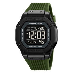 Skmei 2689BKAG black/army green