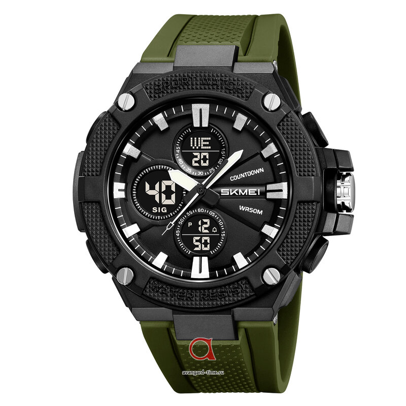 �������� ���� Skmei 2604AG army green ������ �����