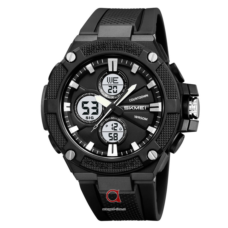 �������� ���� Skmei 2604BKWT black-white ������ �����