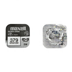 MAXELL SR-521SW (379) 1PC 0% Hg Оксид серебра