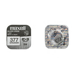 MAXELL SR-626SW (377) 1PC 0% Hg Оксид серебра