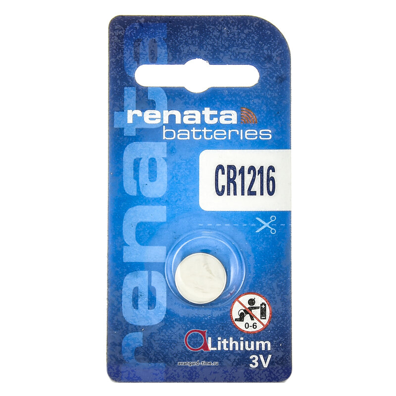 Батарейки для часов RENATA CR1216 купить оптом