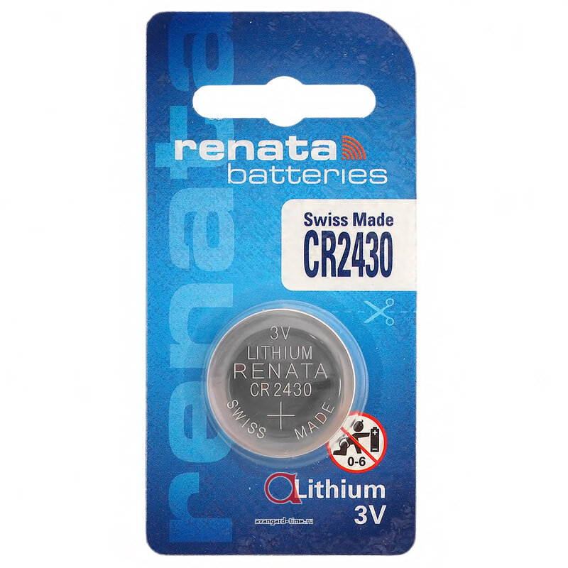 Батарейки для часов RENATA CR2430 купить оптом